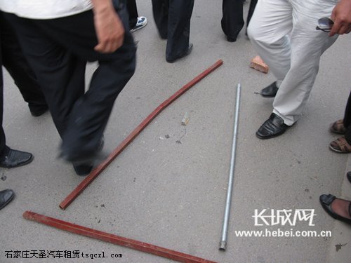 河北邢台城管与银行职员发生械斗 5人伤势严重