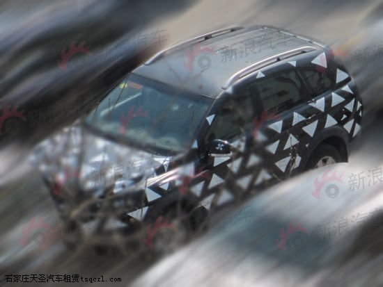 上海通用新一代国产科帕奇路试谍照 上海通用新一代国产科帕奇路试谍照