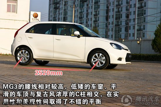 2011款 MG3 1.5L 自动精英版 重点图解